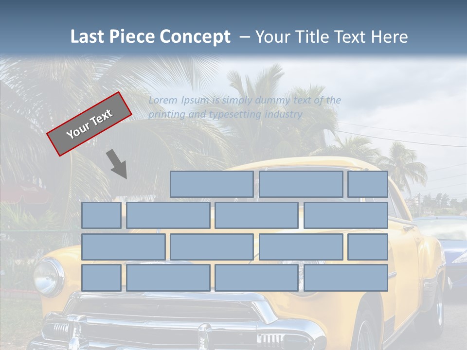 Chevy Beautiful Coconut PowerPoint Template