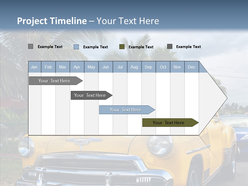 Chevy Beautiful Coconut PowerPoint Template