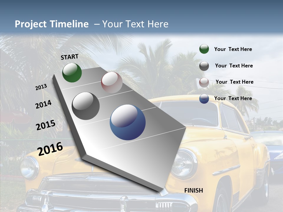 Chevy Beautiful Coconut PowerPoint Template