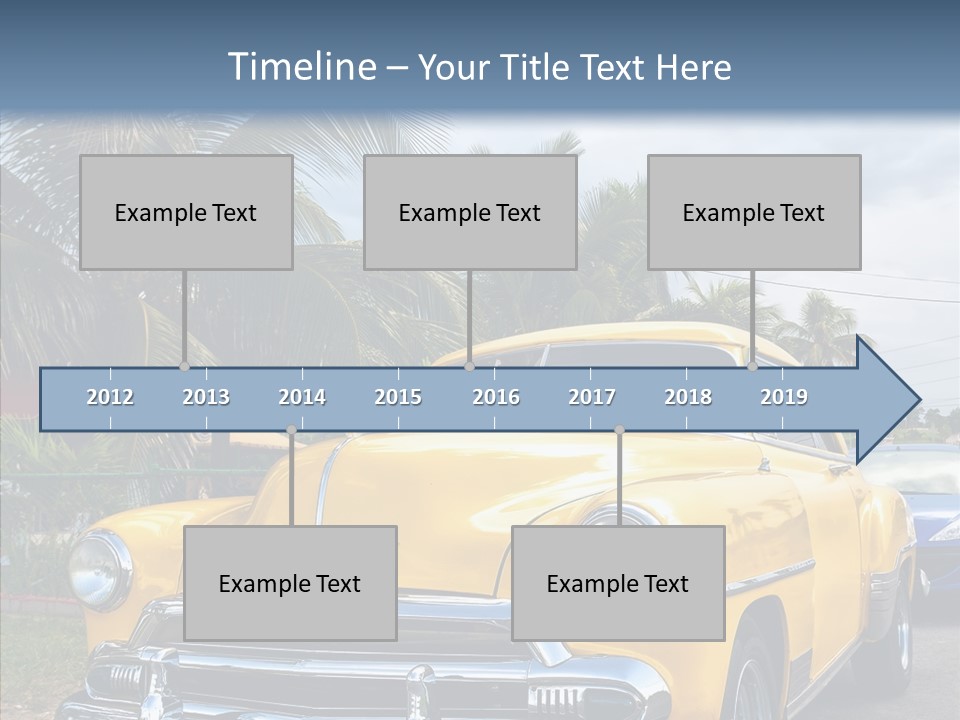 Chevy Beautiful Coconut PowerPoint Template