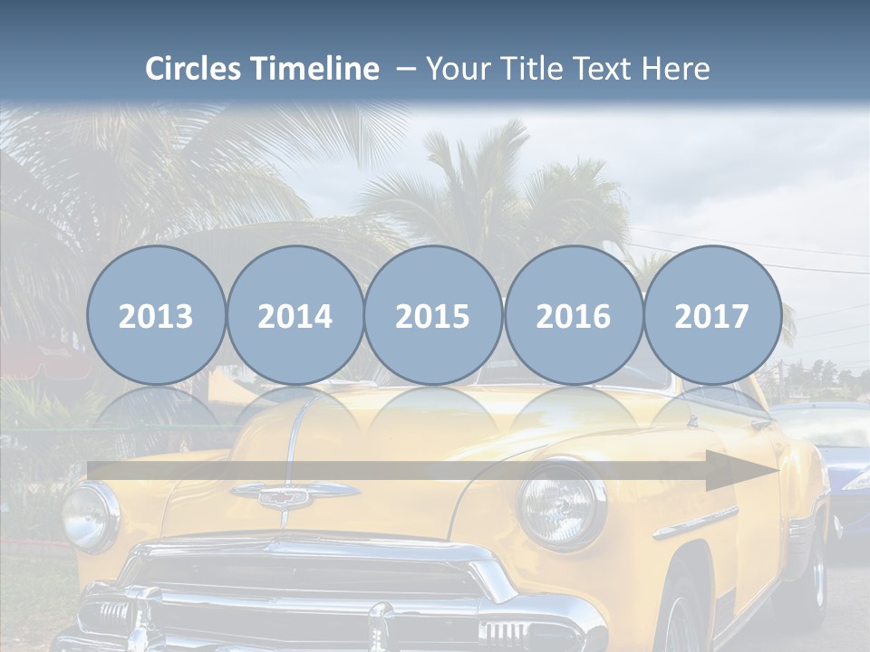 Chevy Beautiful Coconut PowerPoint Template