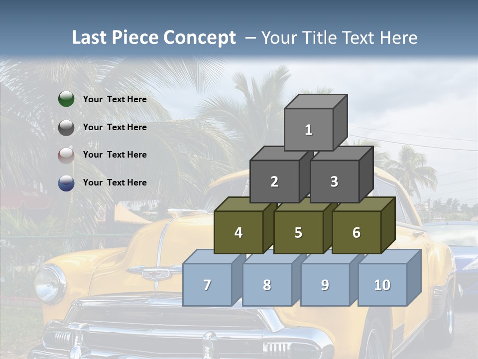 Chevy Beautiful Coconut PowerPoint Template