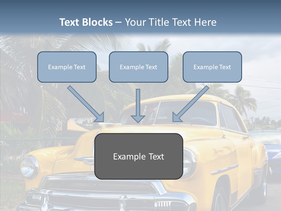 Chevy Beautiful Coconut PowerPoint Template