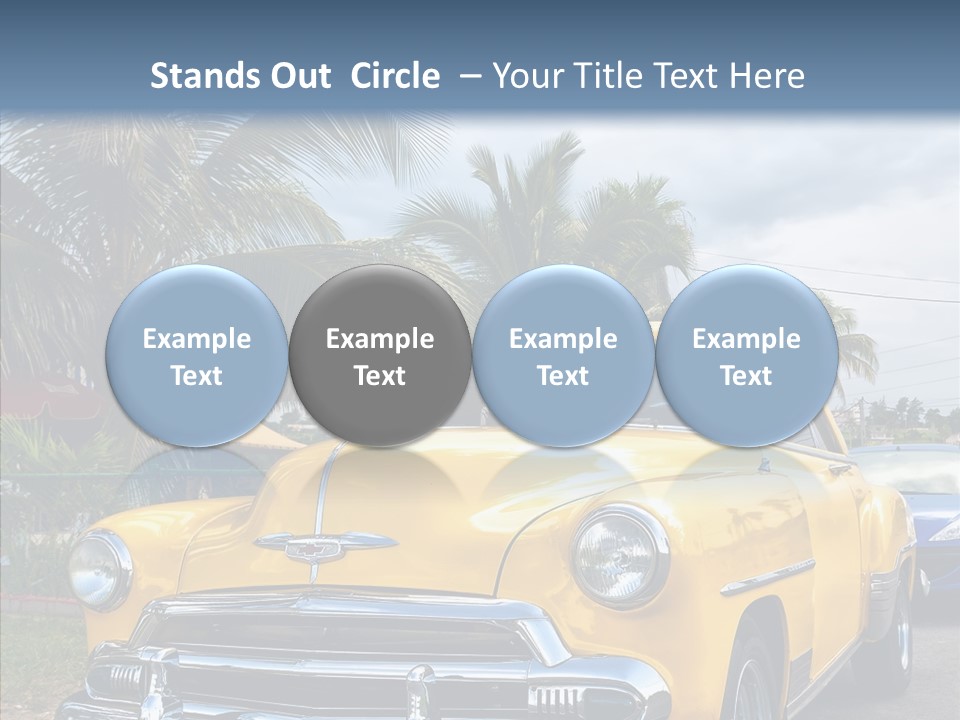 Chevy Beautiful Coconut PowerPoint Template