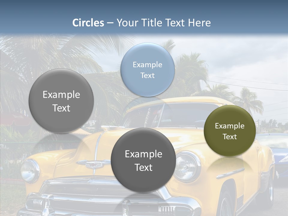 Chevy Beautiful Coconut PowerPoint Template