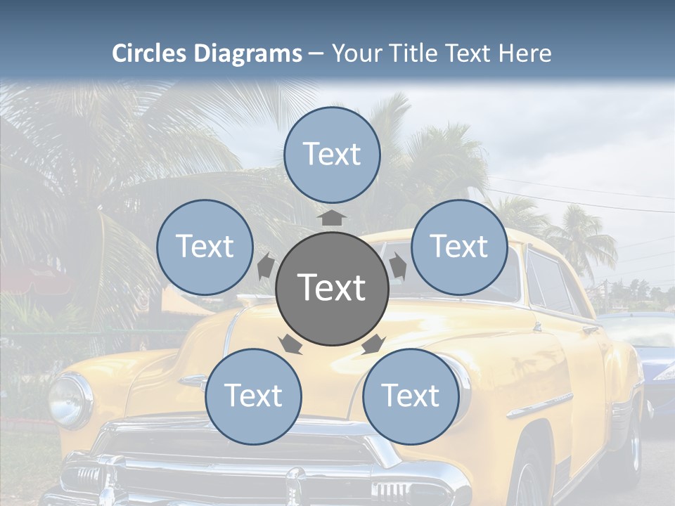 Chevy Beautiful Coconut PowerPoint Template