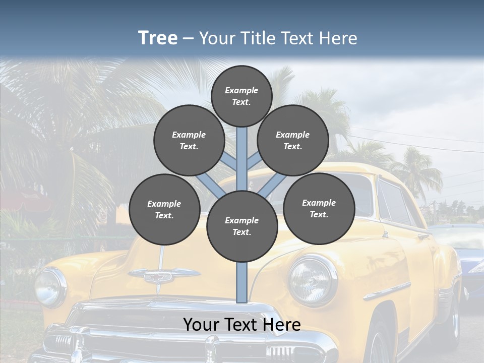 Chevy Beautiful Coconut PowerPoint Template
