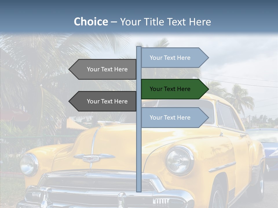 Chevy Beautiful Coconut PowerPoint Template