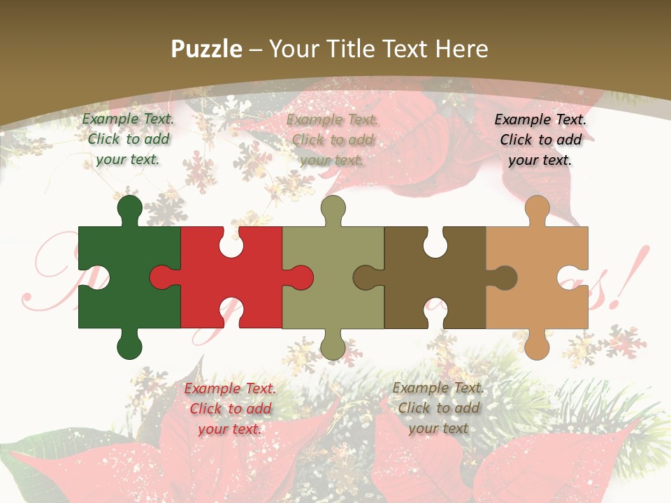 Traditional Tradition Flower PowerPoint Template