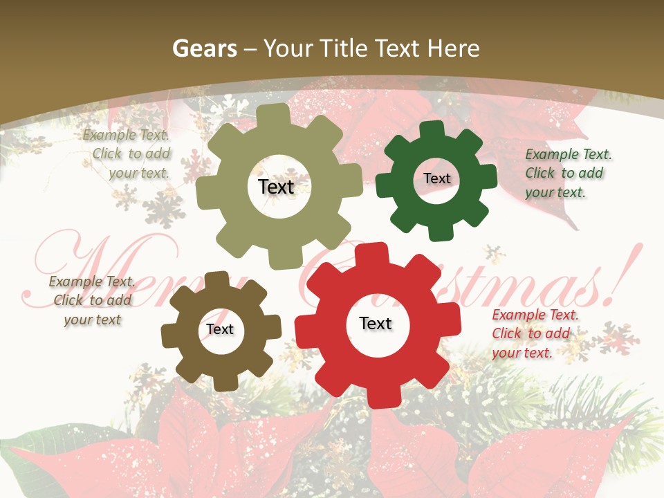 Traditional Tradition Flower PowerPoint Template