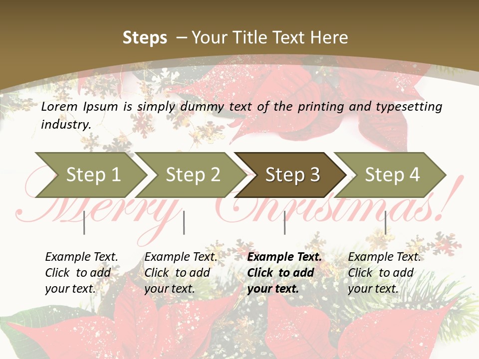 Traditional Tradition Flower PowerPoint Template