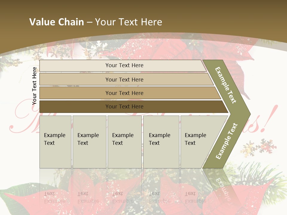 Traditional Tradition Flower PowerPoint Template