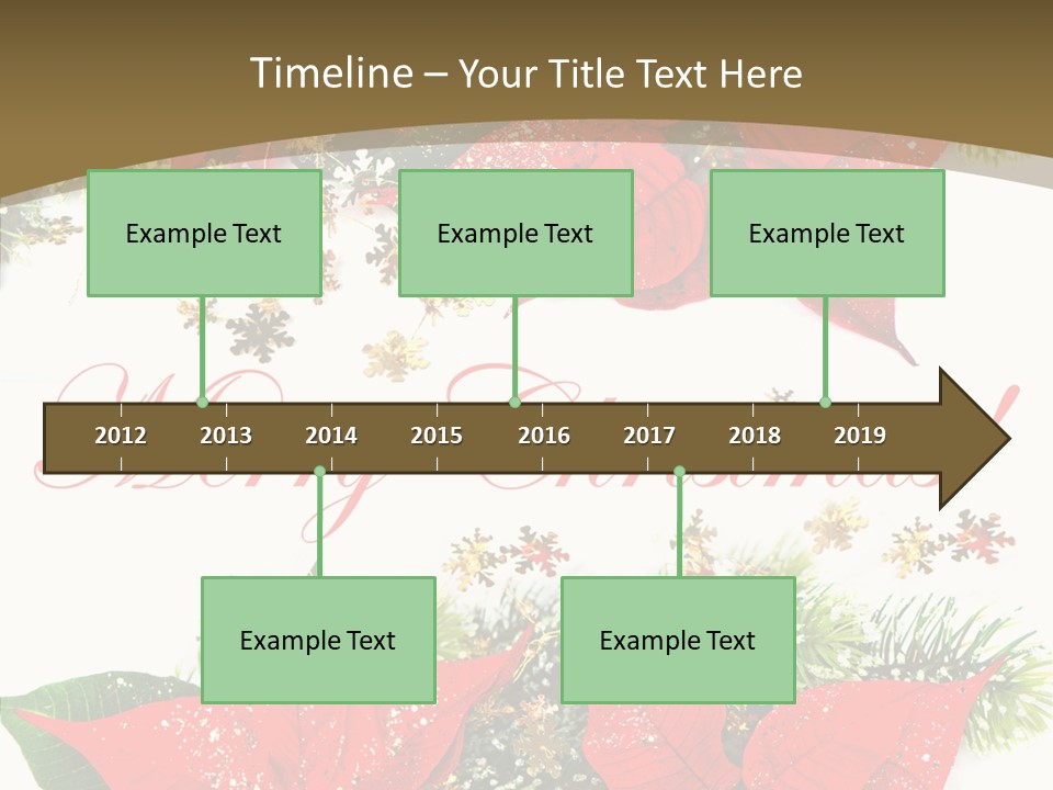 Traditional Tradition Flower PowerPoint Template