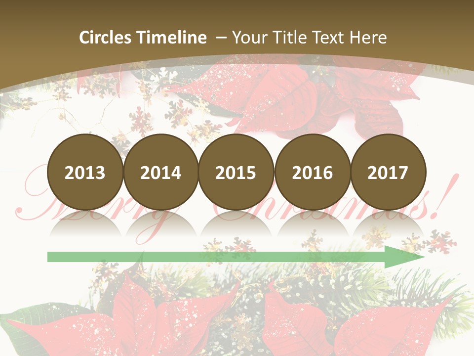 Traditional Tradition Flower PowerPoint Template