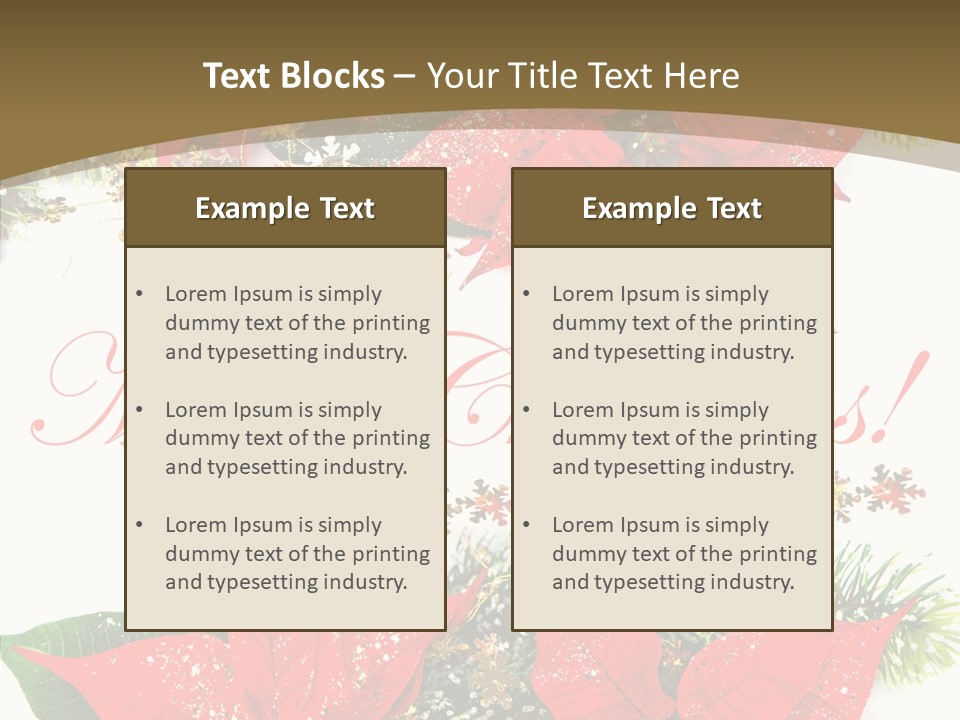 Traditional Tradition Flower PowerPoint Template