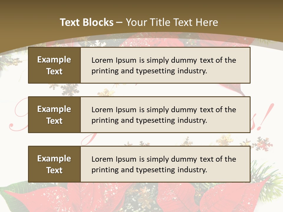 Traditional Tradition Flower PowerPoint Template