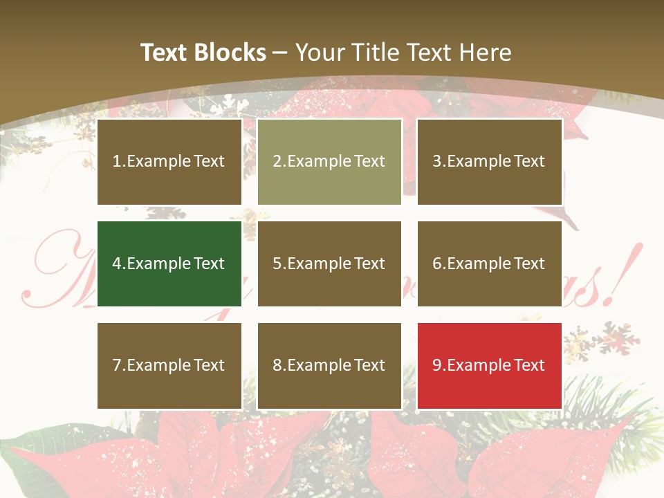 Traditional Tradition Flower PowerPoint Template