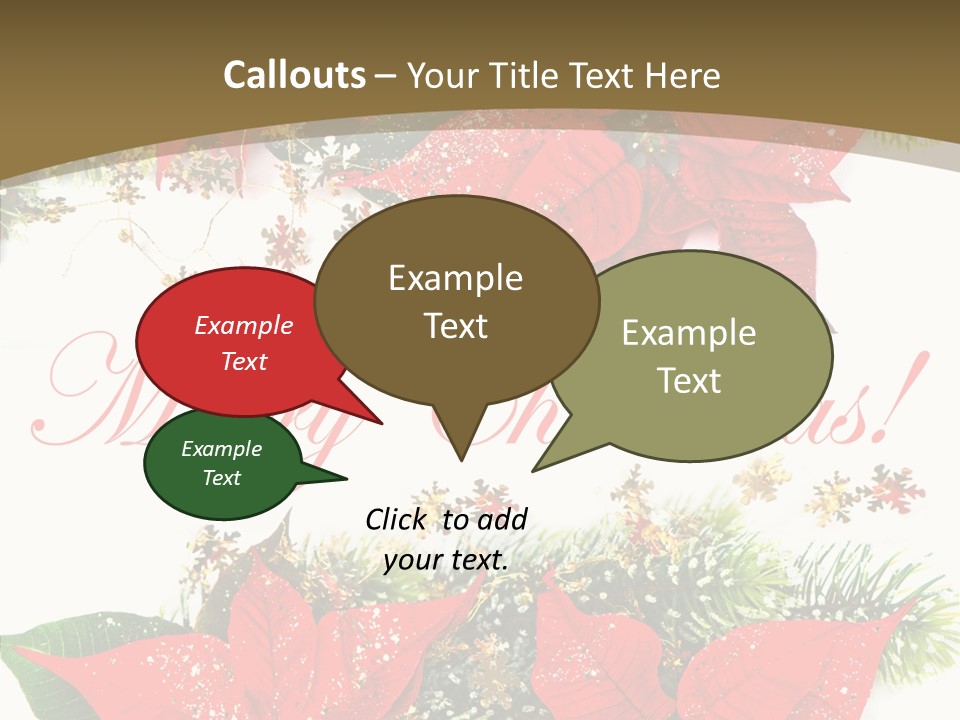 Traditional Tradition Flower PowerPoint Template