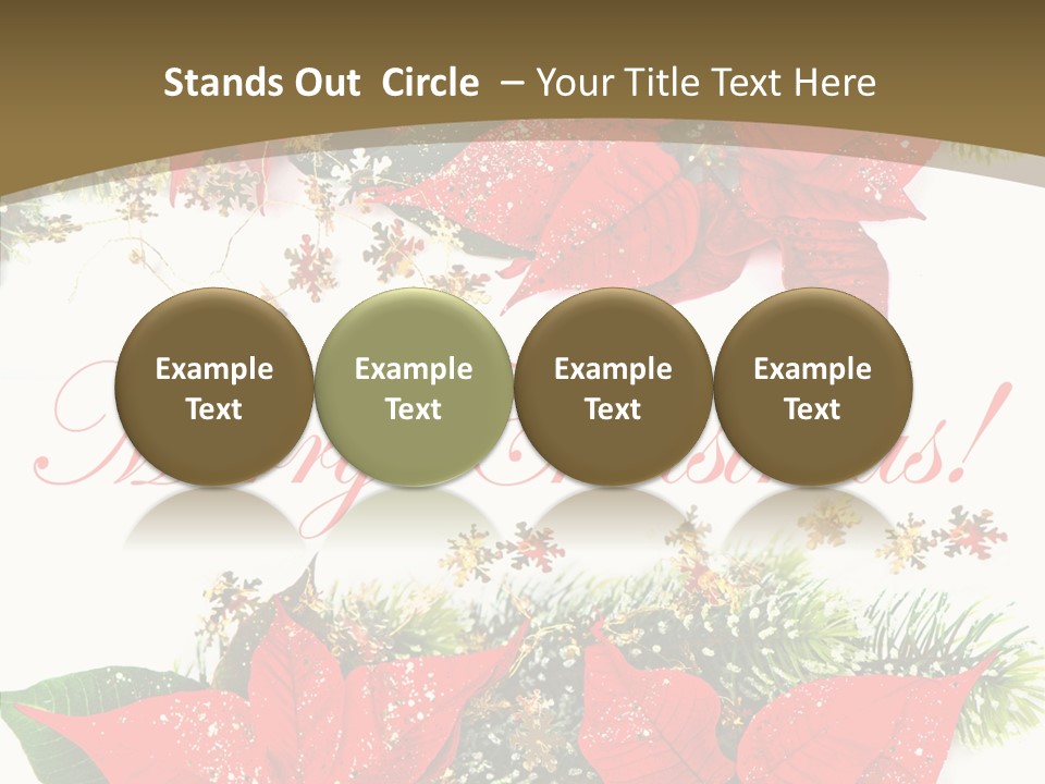 Traditional Tradition Flower PowerPoint Template