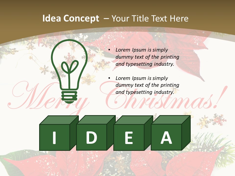 Traditional Tradition Flower PowerPoint Template