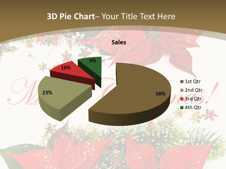 Traditional Tradition Flower PowerPoint Template