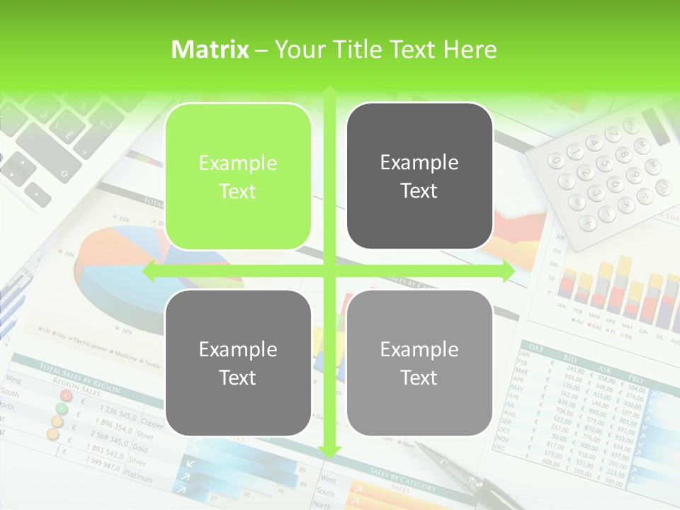 Growth Finance Stock PowerPoint Template