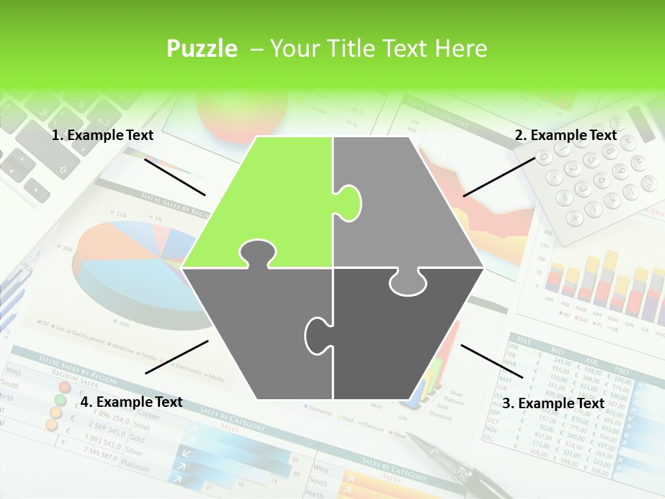 Growth Finance Stock PowerPoint Template