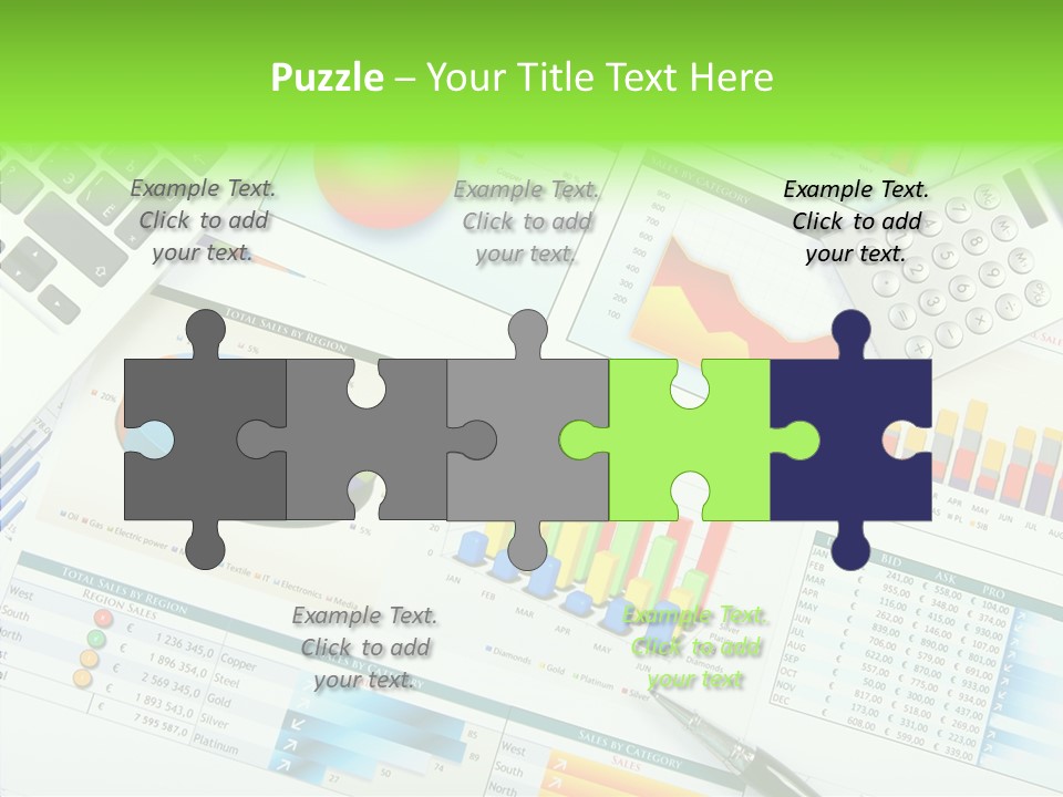 Growth Finance Stock PowerPoint Template