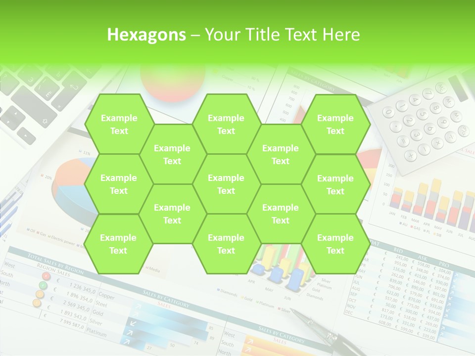 Growth Finance Stock PowerPoint Template