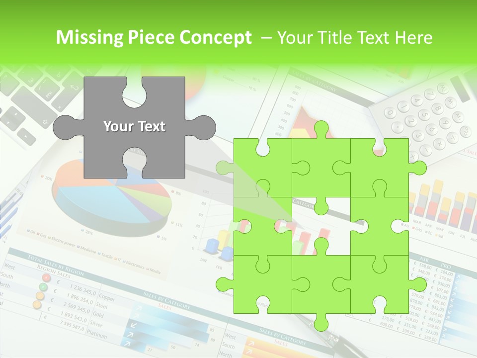 Growth Finance Stock PowerPoint Template