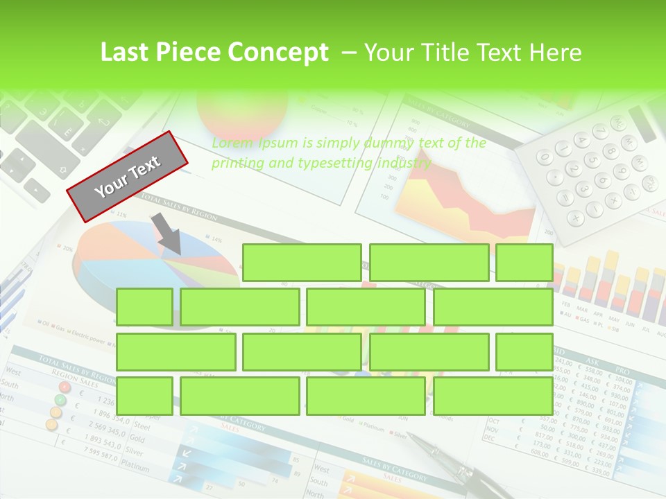 Growth Finance Stock PowerPoint Template