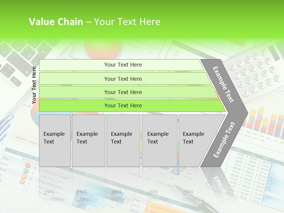 Growth Finance Stock PowerPoint Template