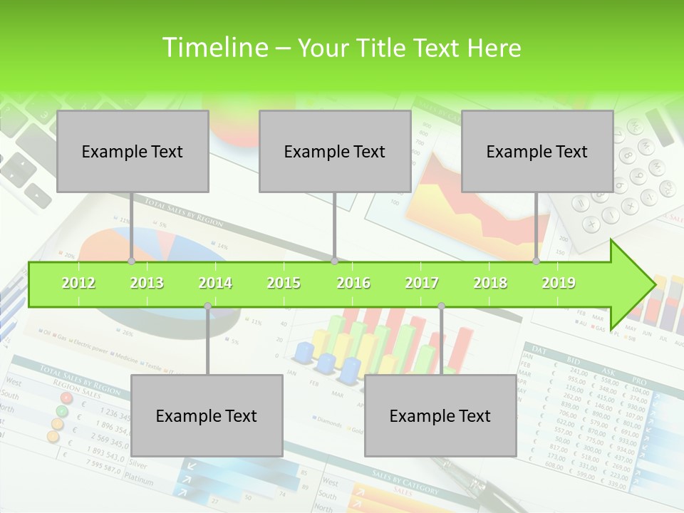 Growth Finance Stock PowerPoint Template