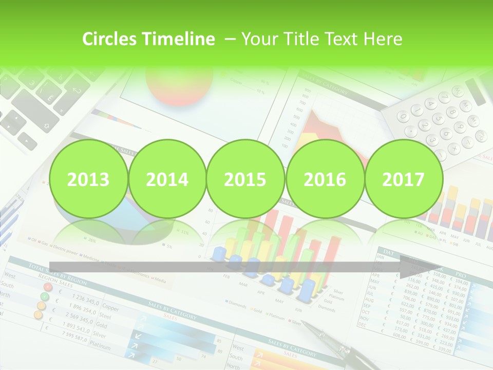 Growth Finance Stock PowerPoint Template