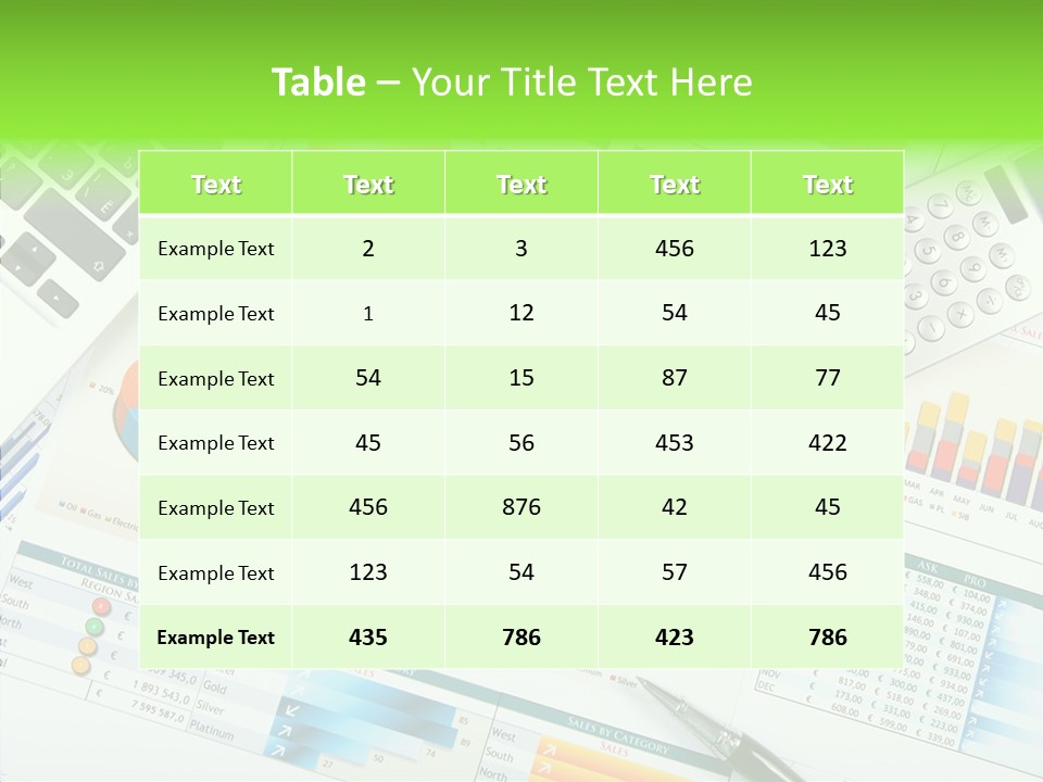 Growth Finance Stock PowerPoint Template