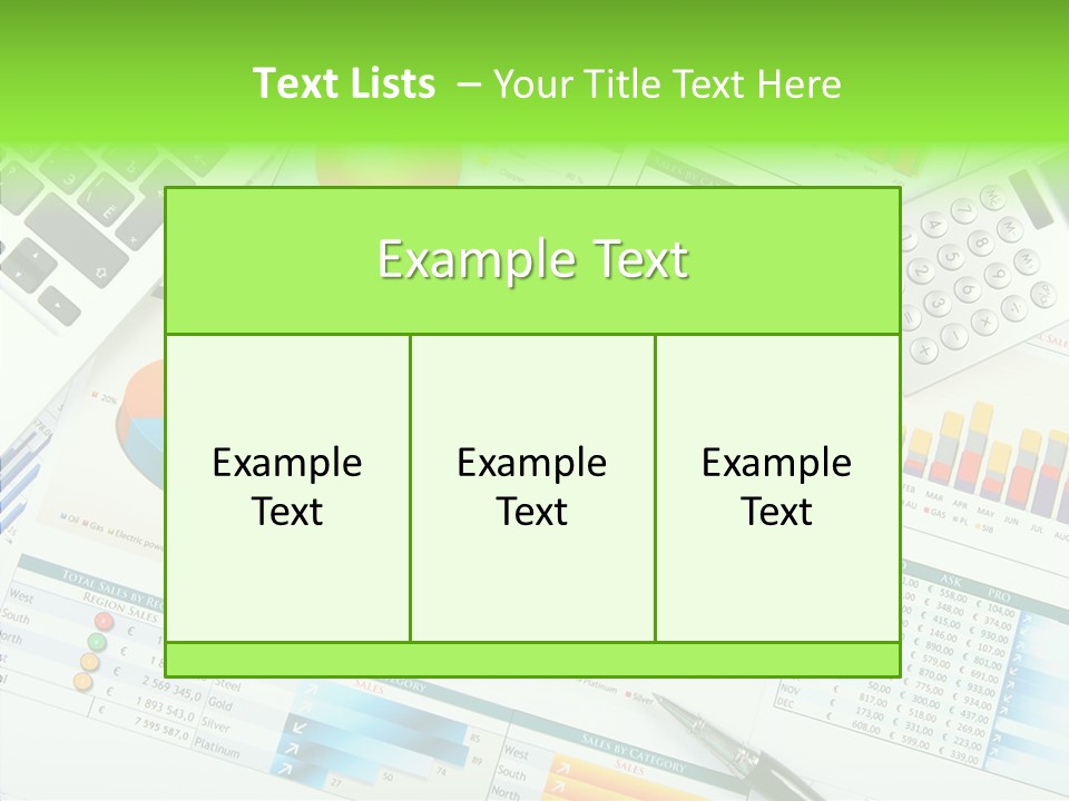 Growth Finance Stock PowerPoint Template