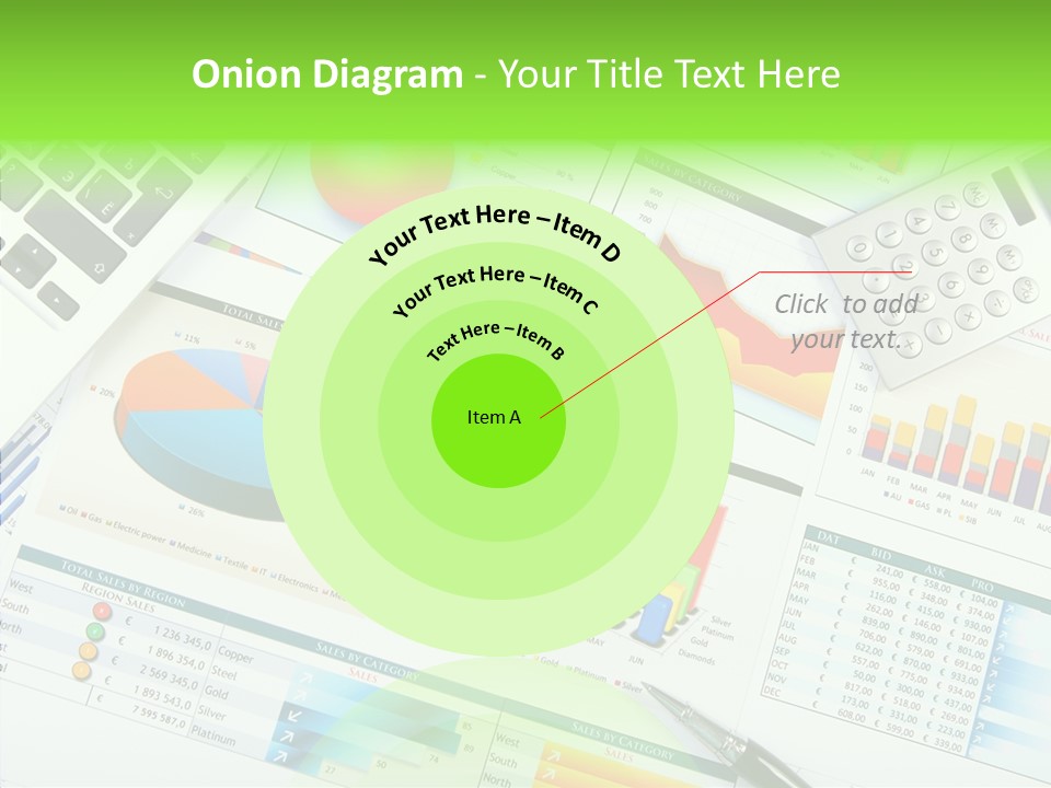 Growth Finance Stock PowerPoint Template
