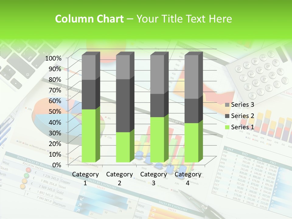 Growth Finance Stock PowerPoint Template