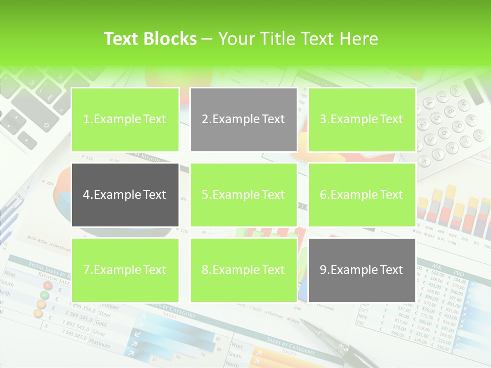 Growth Finance Stock PowerPoint Template