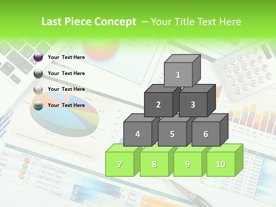 Growth Finance Stock PowerPoint Template