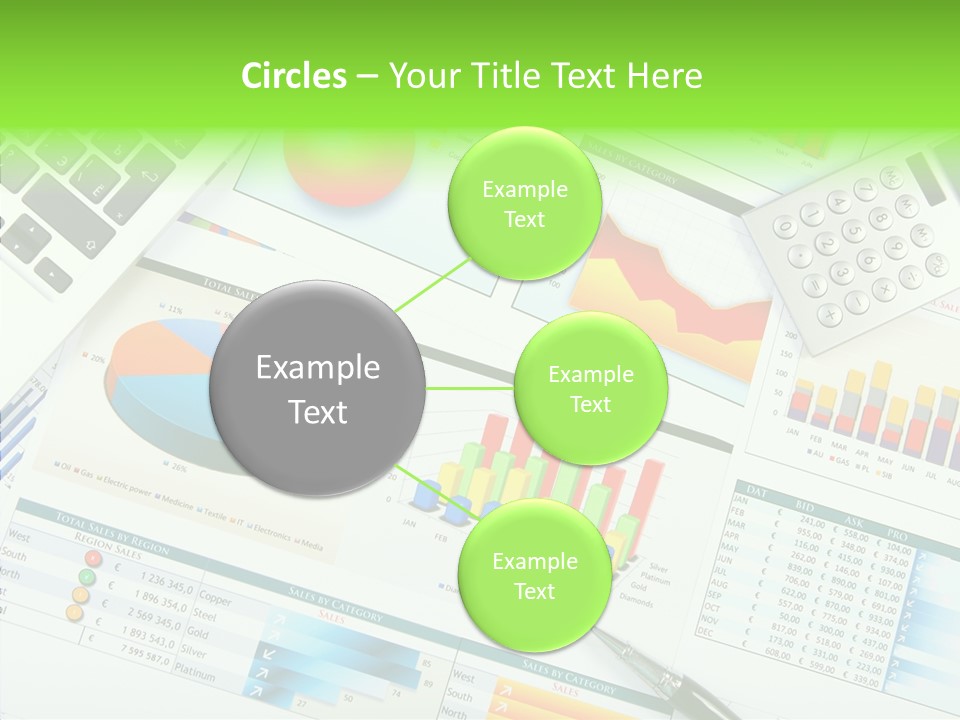Growth Finance Stock PowerPoint Template