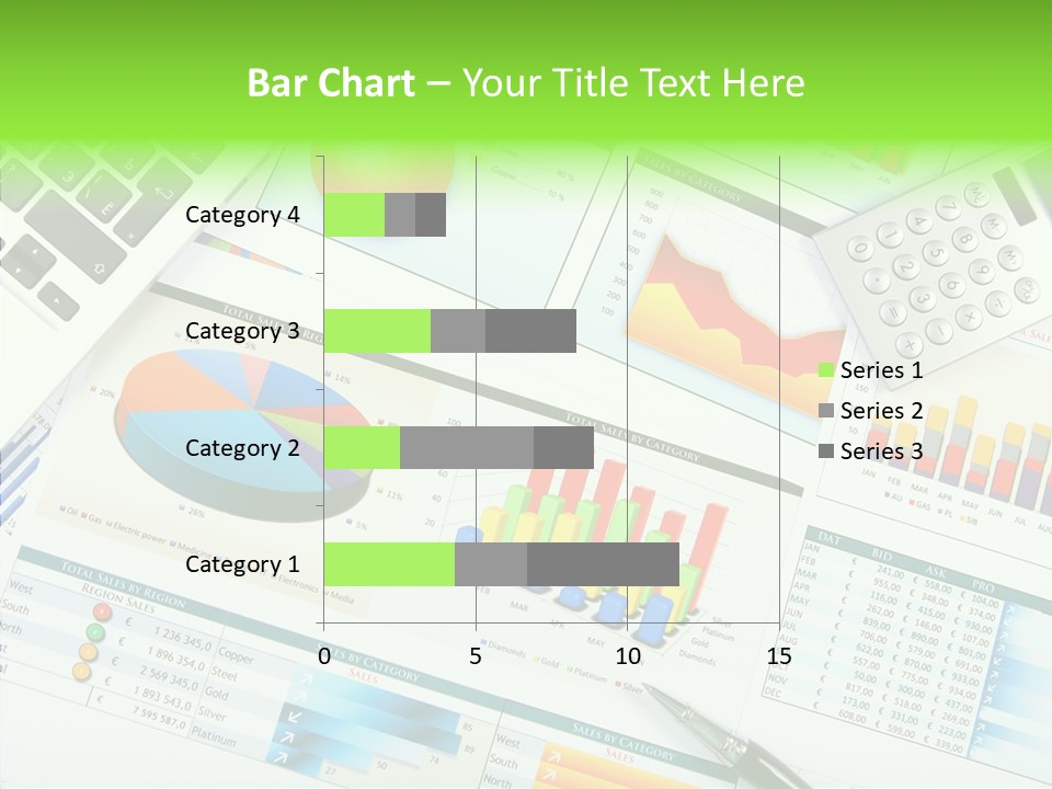 Growth Finance Stock PowerPoint Template