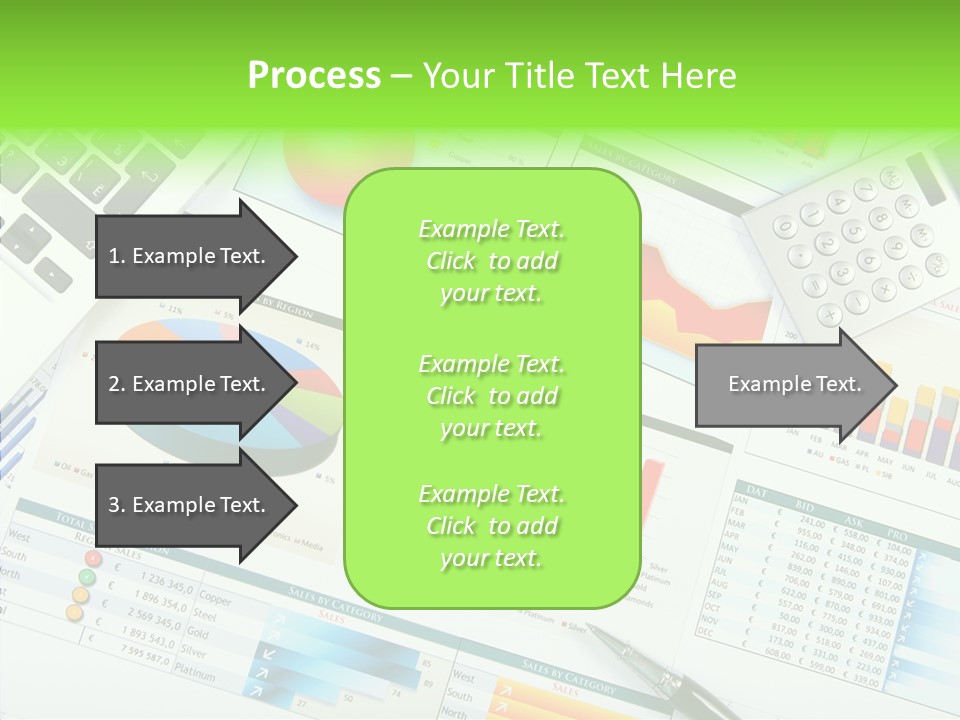 Growth Finance Stock PowerPoint Template