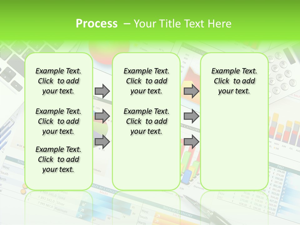 Growth Finance Stock PowerPoint Template