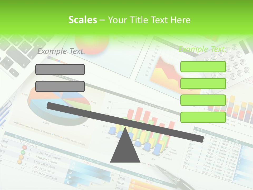 Growth Finance Stock PowerPoint Template