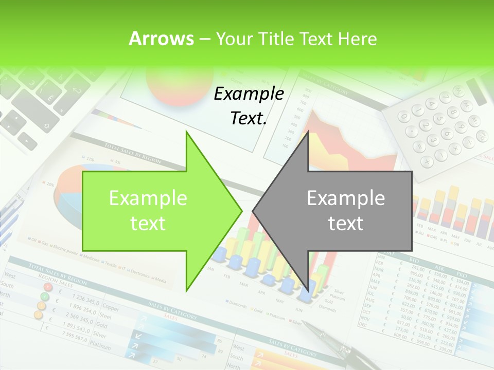 Growth Finance Stock PowerPoint Template