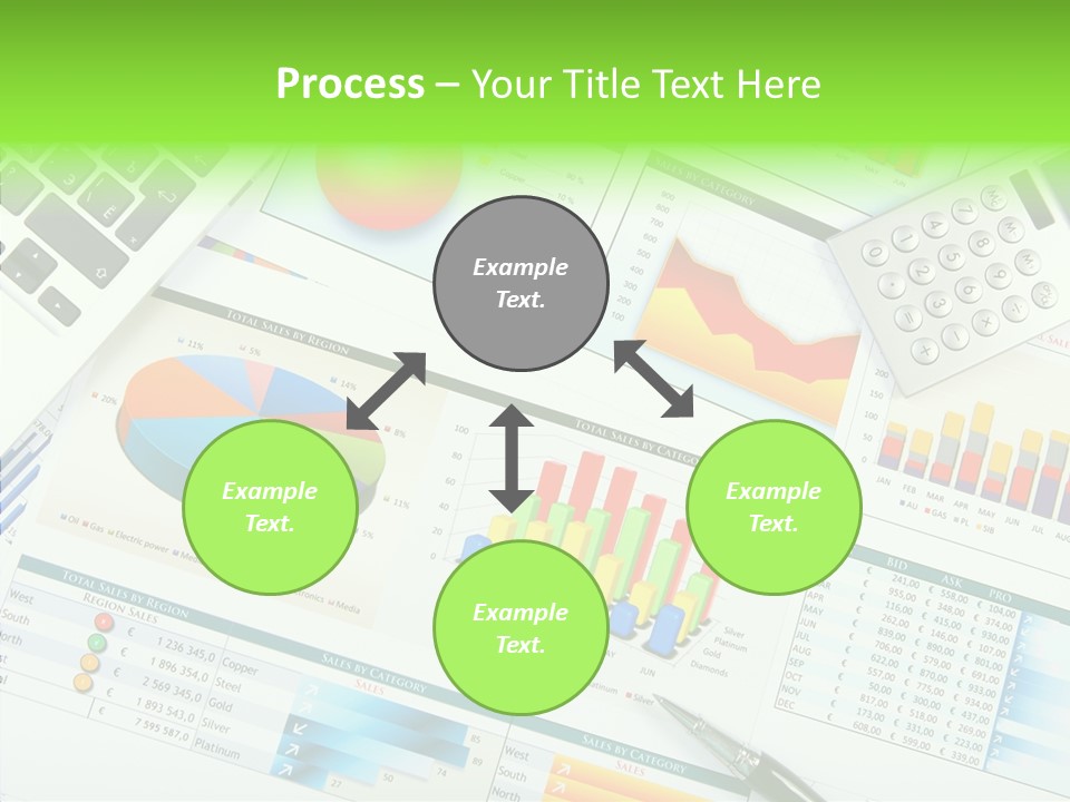 Growth Finance Stock PowerPoint Template