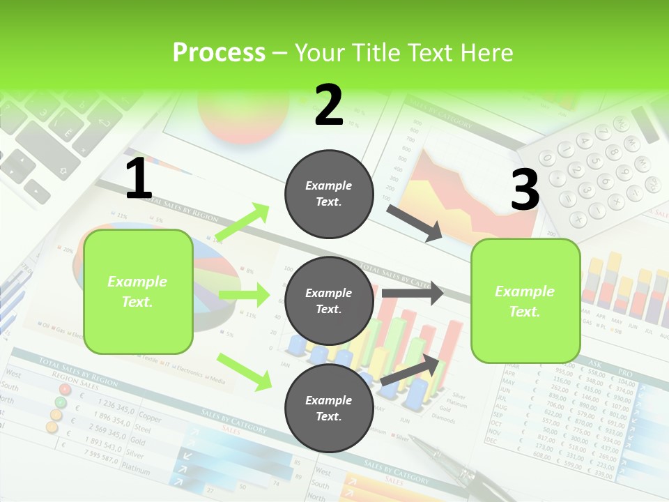 Growth Finance Stock PowerPoint Template