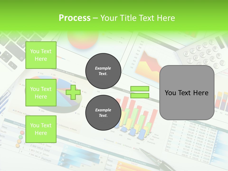 Growth Finance Stock PowerPoint Template