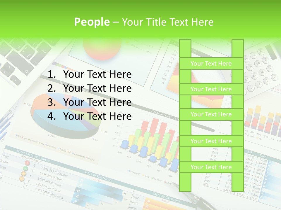 Growth Finance Stock PowerPoint Template